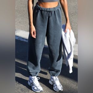 JOAH BROWN OVERSIZED JOGGERS